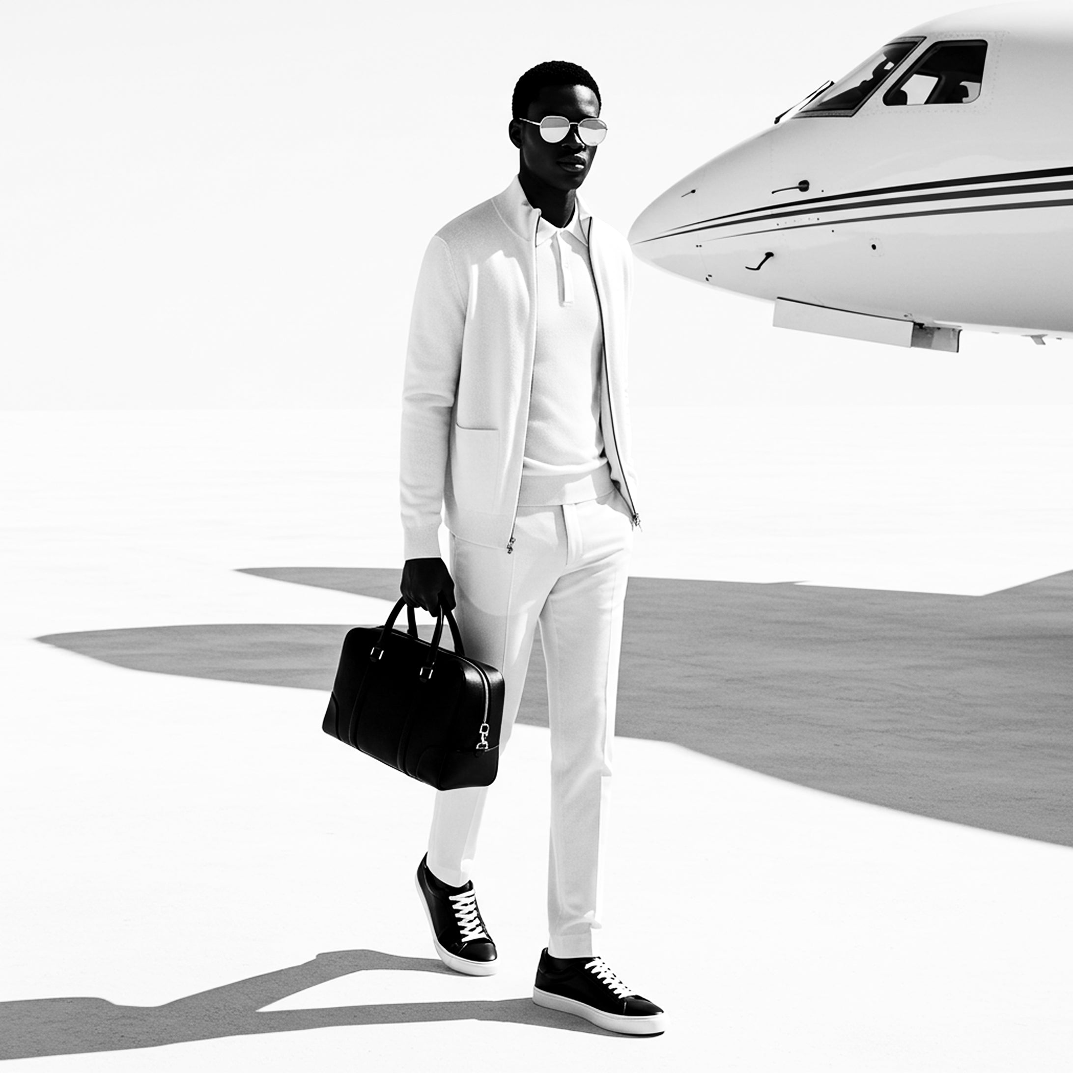 Tailored Italian Leather Sneakers New York Men | EDITION Y