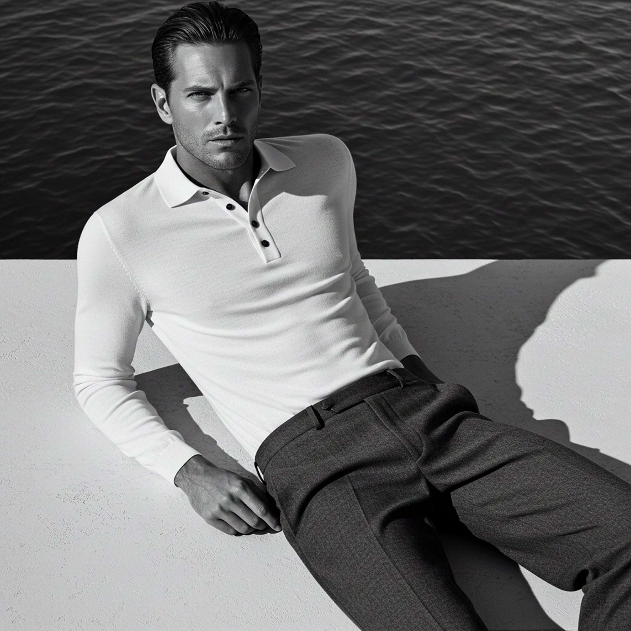 Men’s Cashmere Polos – Precision in Every Thread | EDITION Y