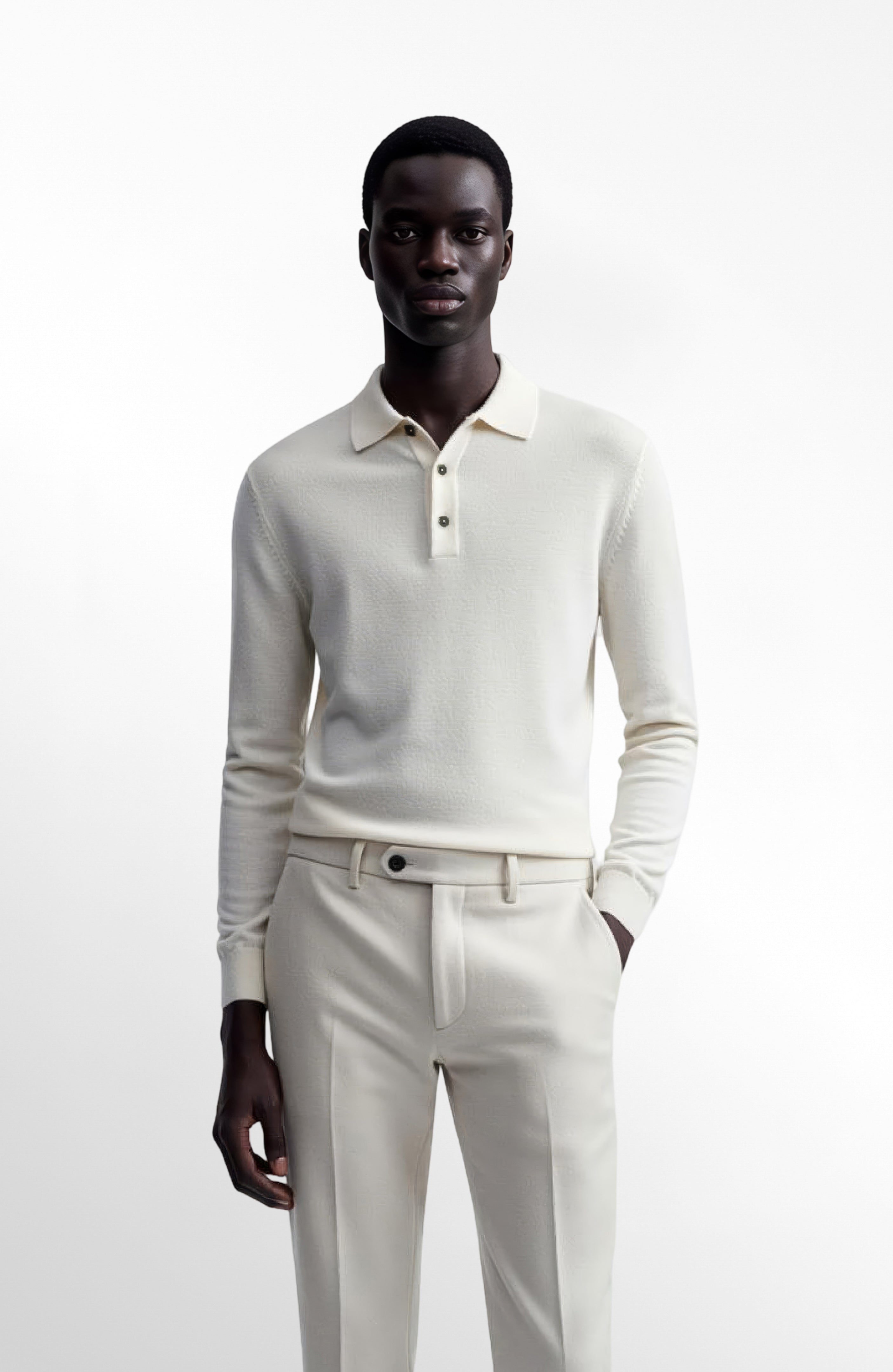 Tailored Cashmere Polos Brookfield Place New York Men | EDITION Y