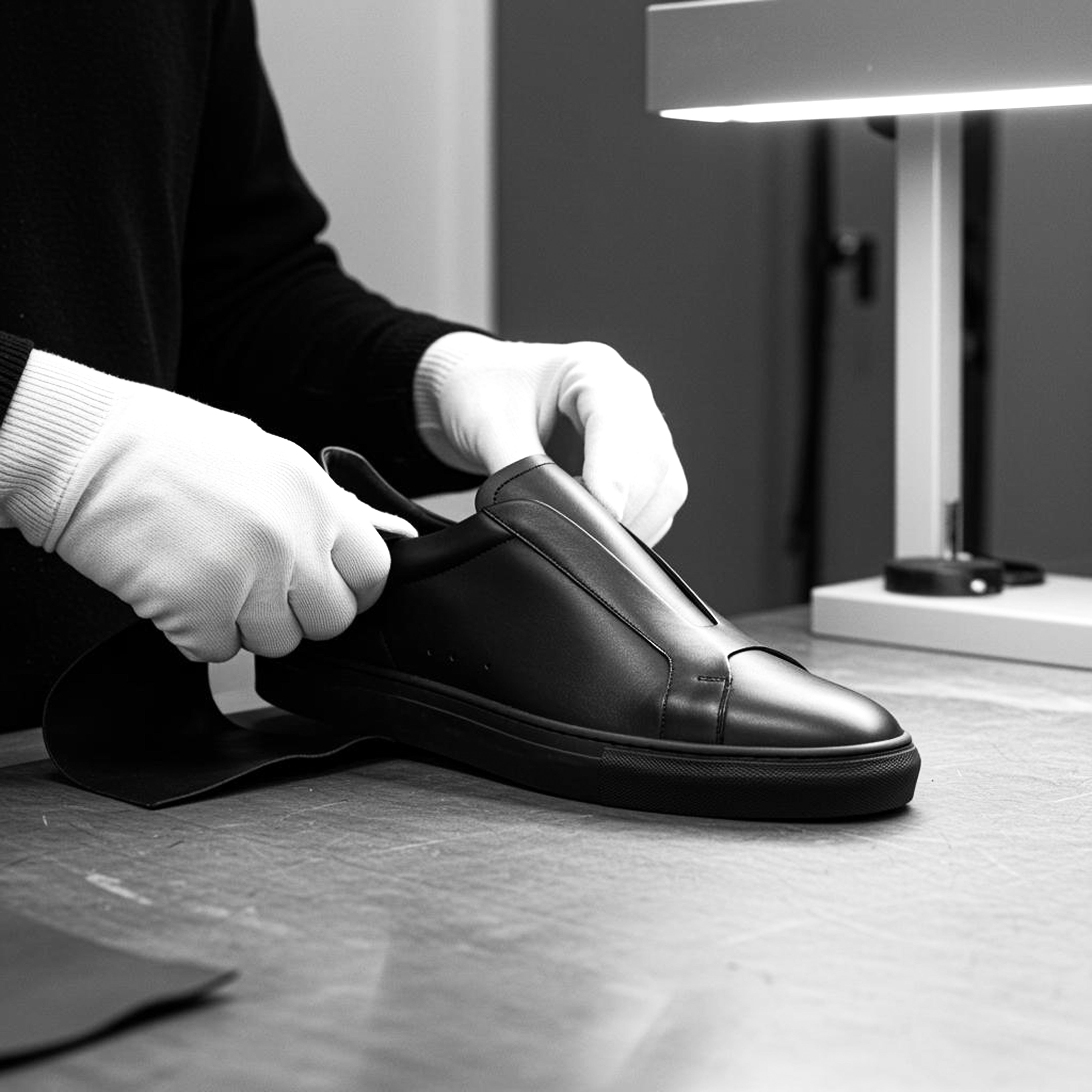 Luxury Leather Sneakers for City Men