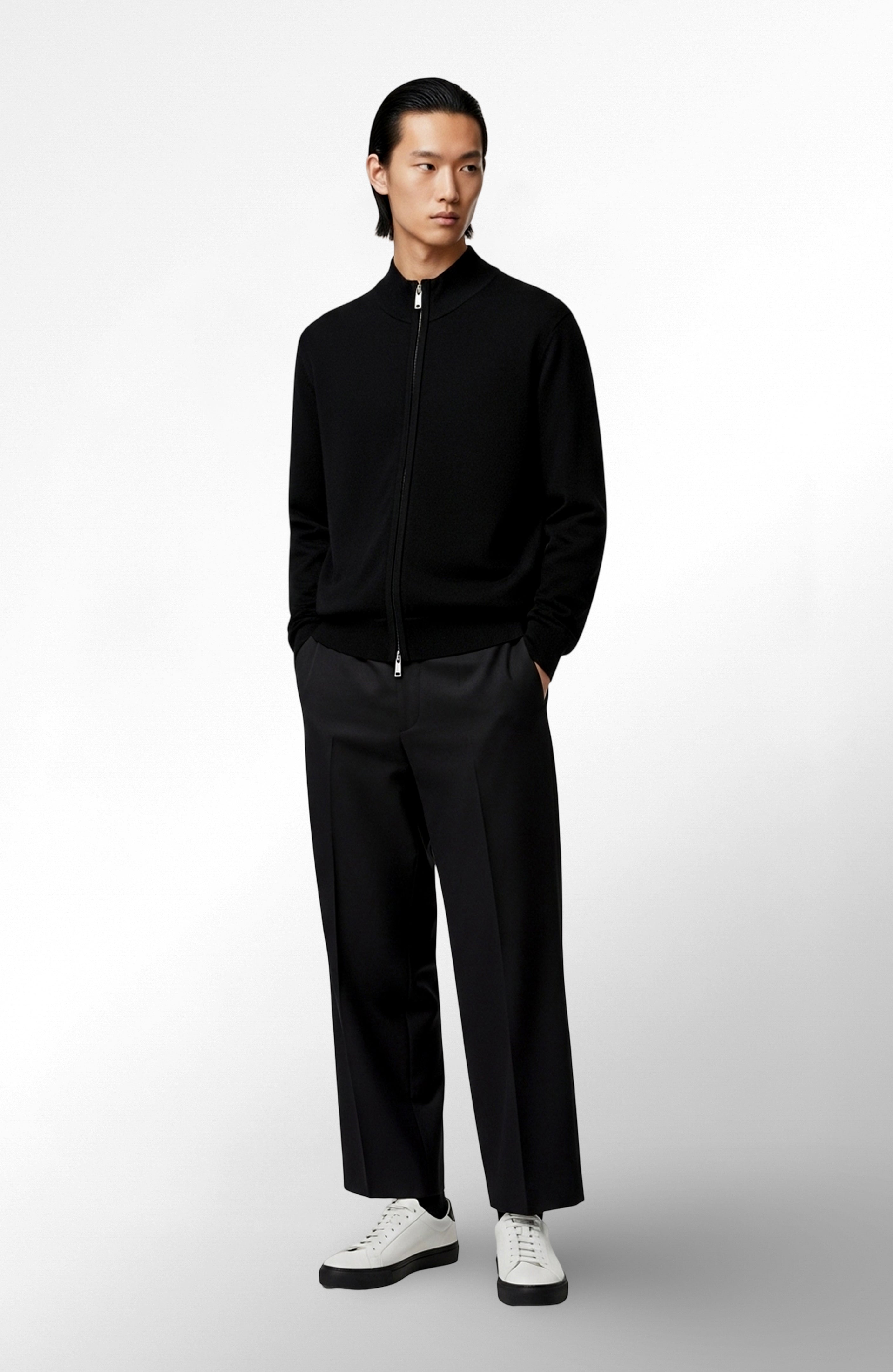 PINARDE CARDIGAN CASHMERE BLACK