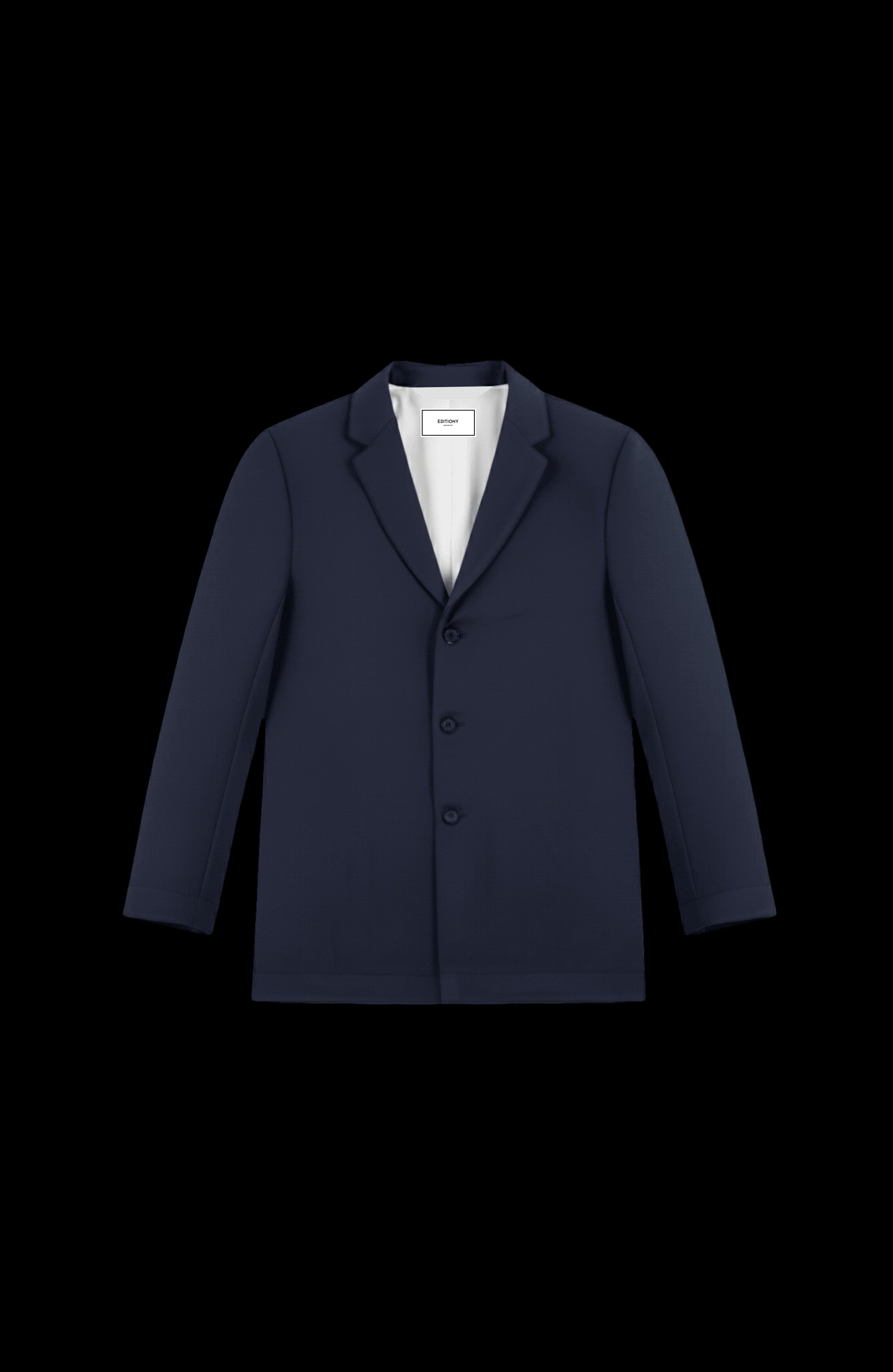 LAURENT JACKET CASHMERE SLATE-BLUE