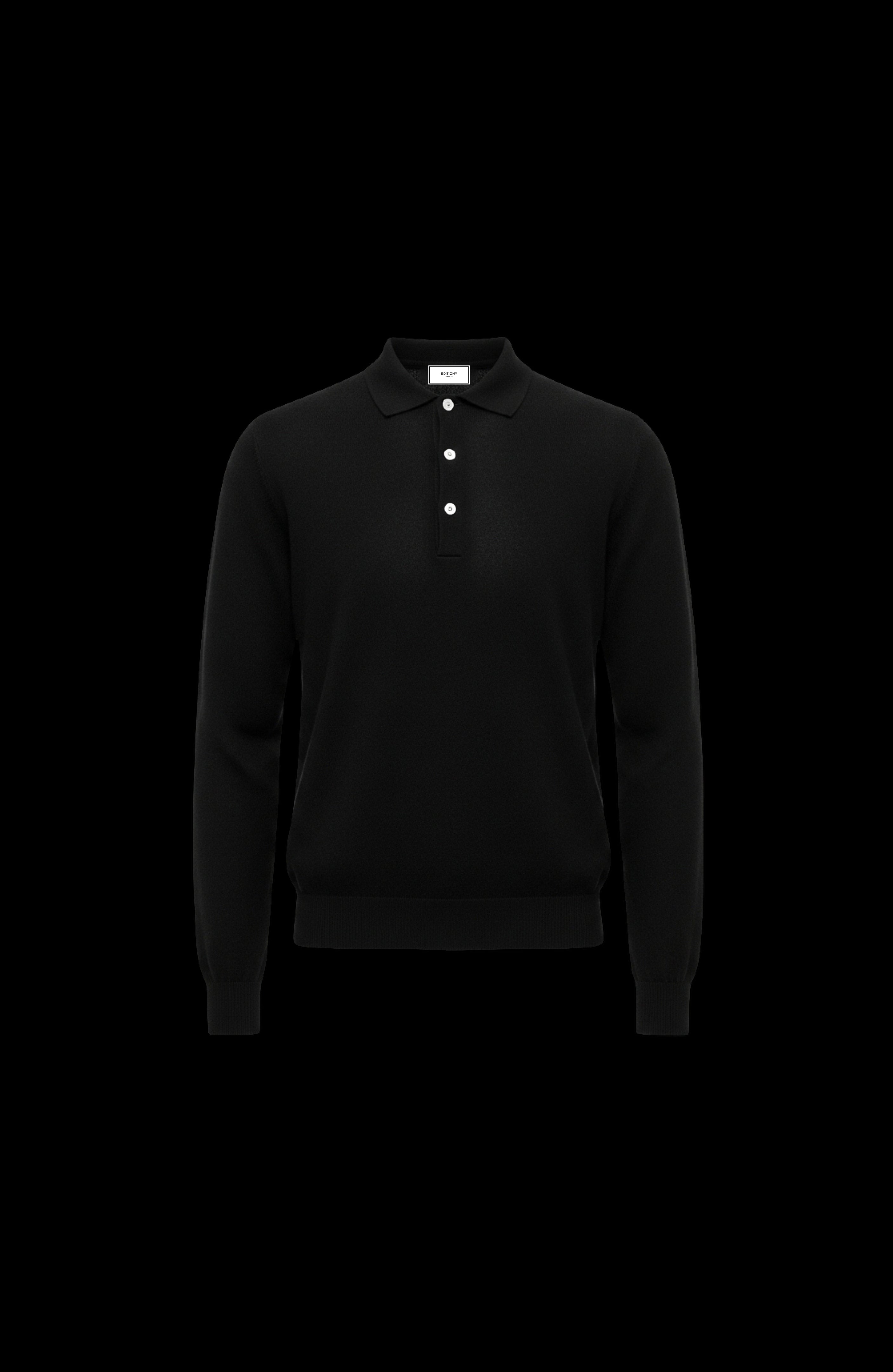 PINARDE POLO CASHMERE BLACK