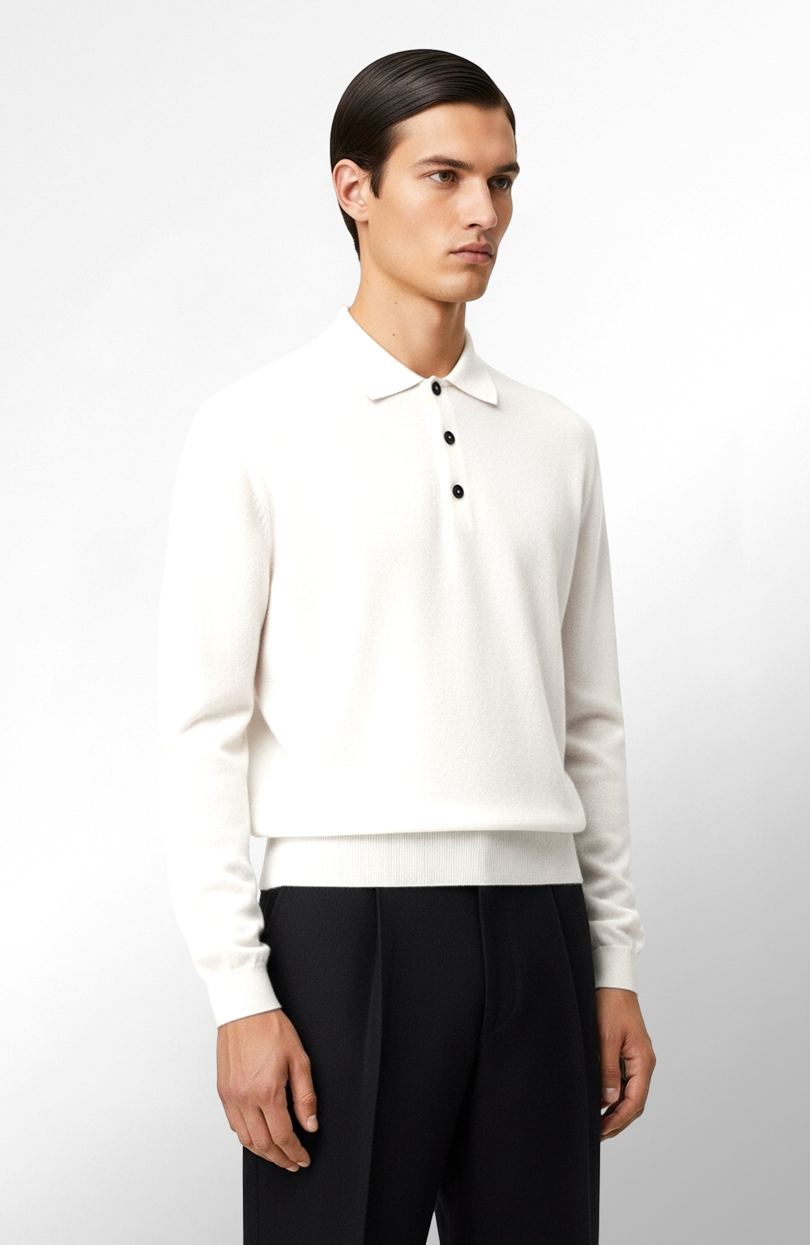 CHEVAL POLO CASHMERE WHITE