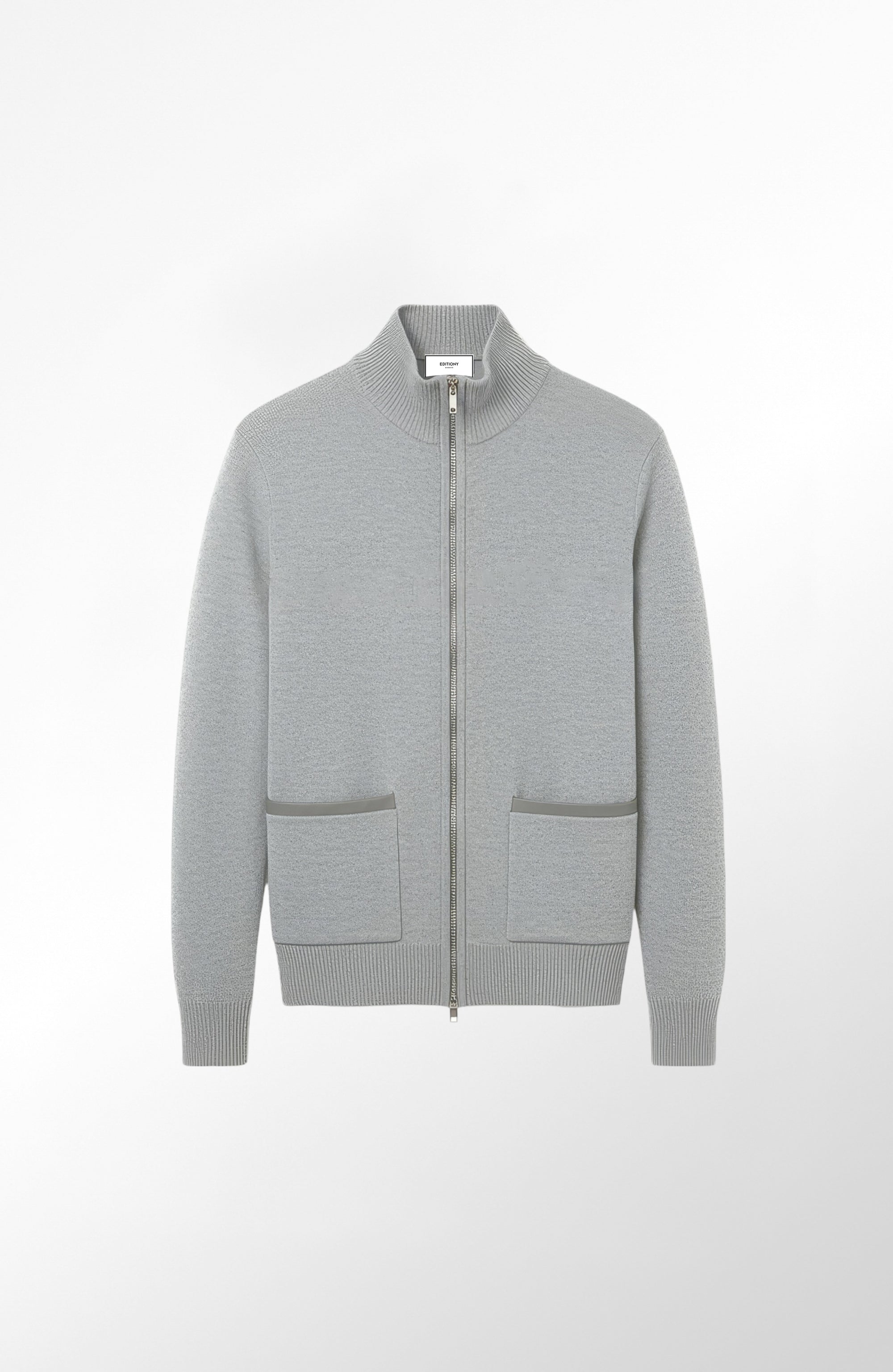 BELLERIVE CASHMERE ZIP CARDIGAN
