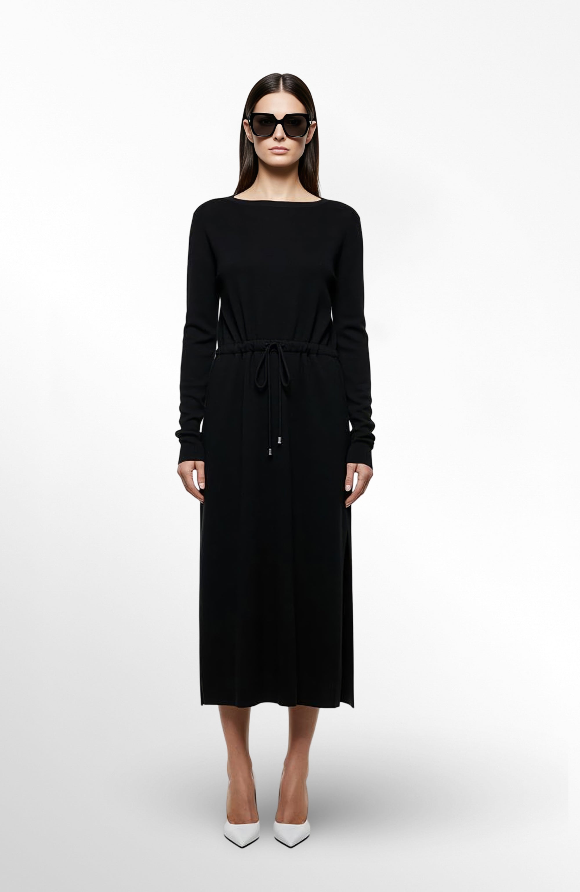 JULIANNE WOOL CASHMERE DRESS