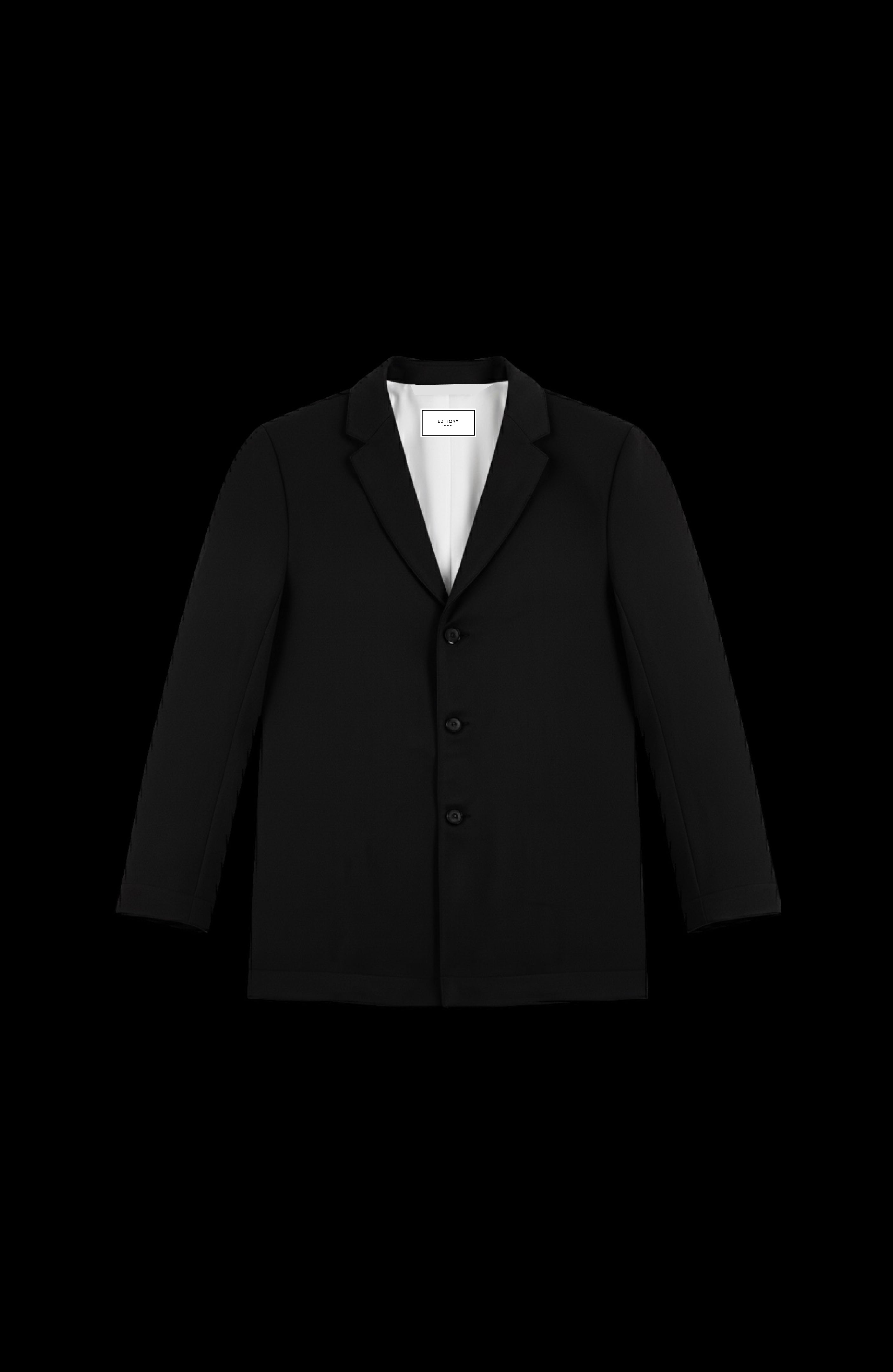 LAURENT JACKET CASHMERE BLACK