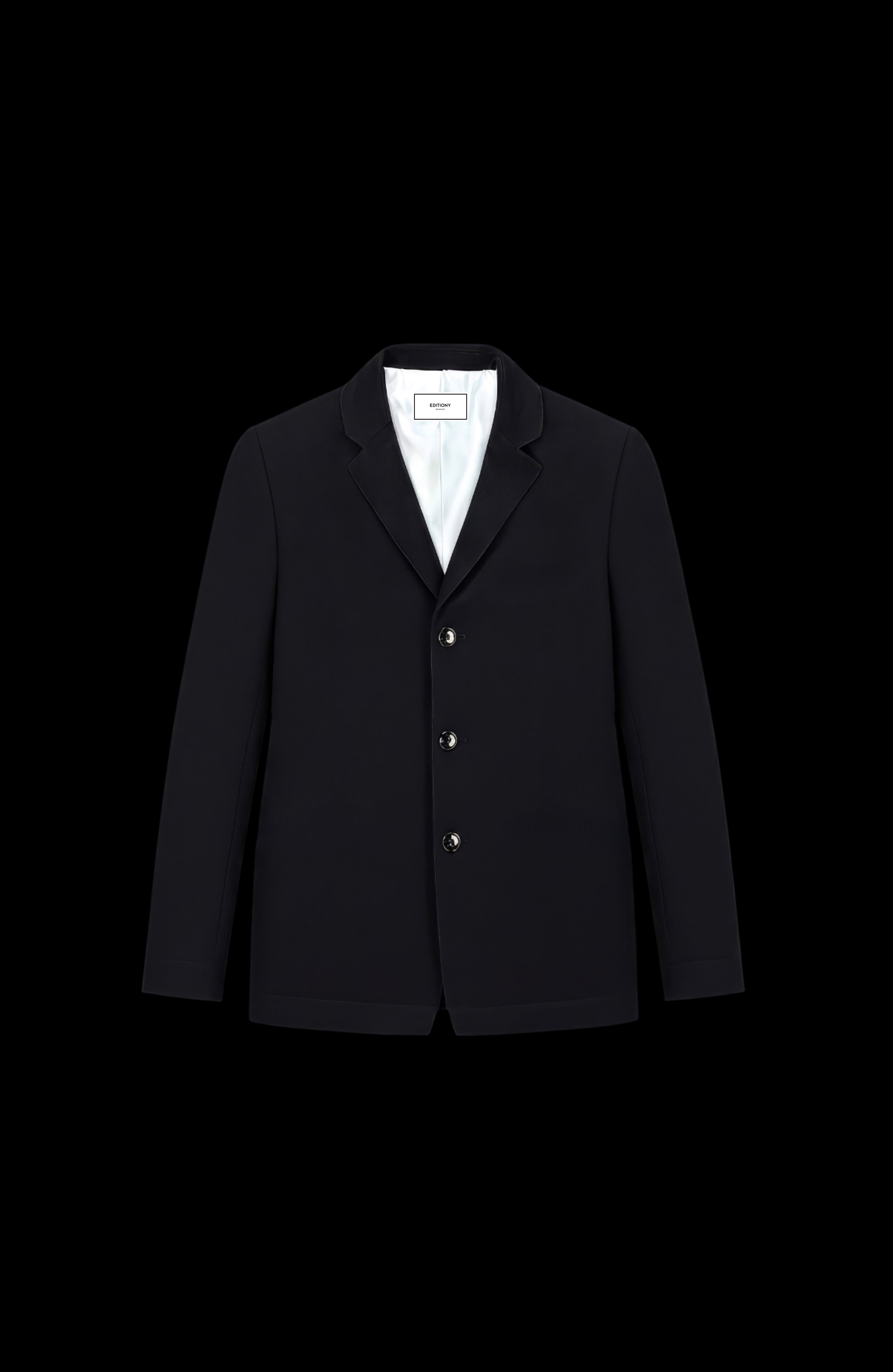 LAURENT JACKET CASHMERE BLACK